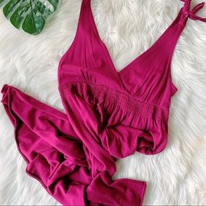 American Eagle Magenta Sleeveless Dress Small